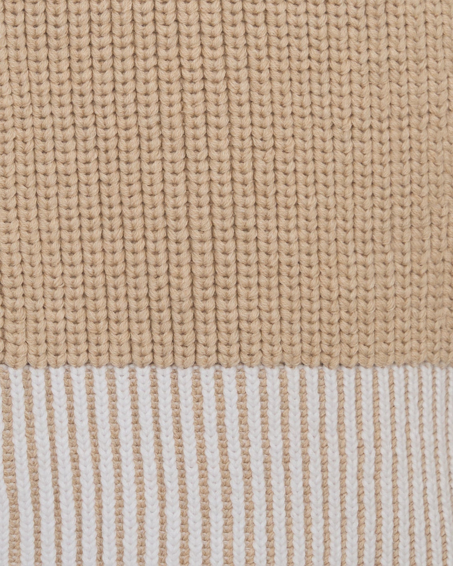 Cortina Double Zip Knit - Sand