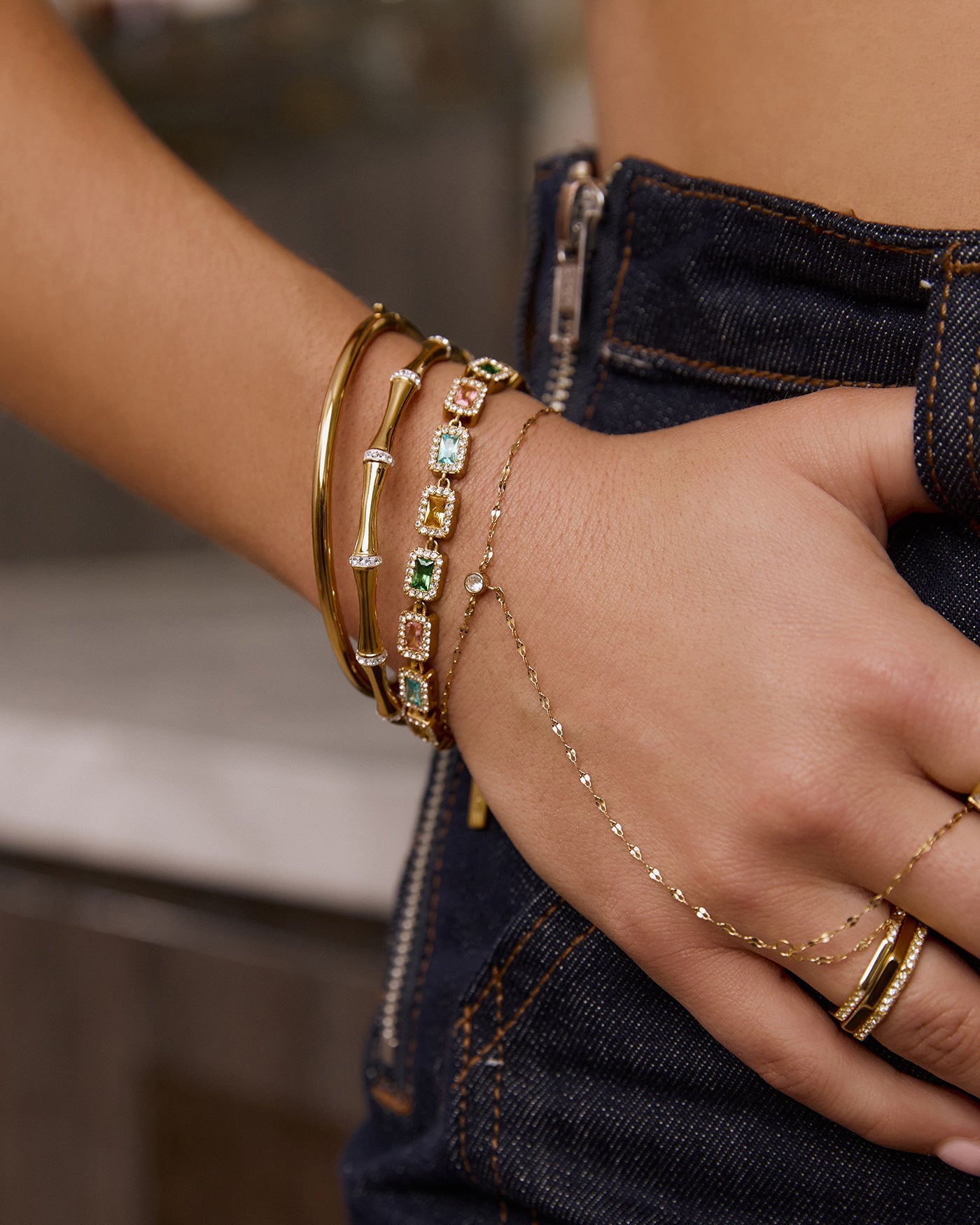 Cole Gold Cuff
