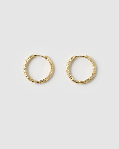 Double Hoop Earring Stack - Gold
