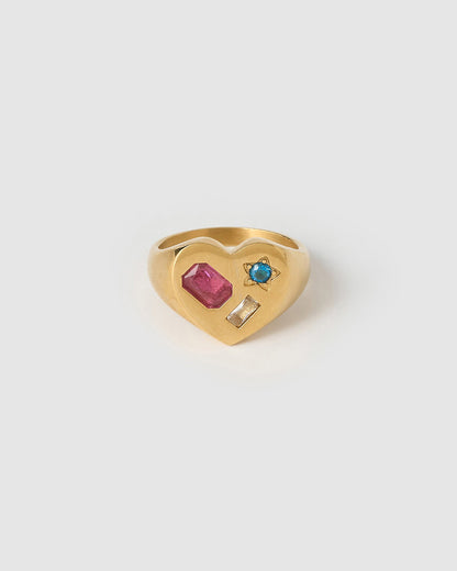 Bisou Heart Ring