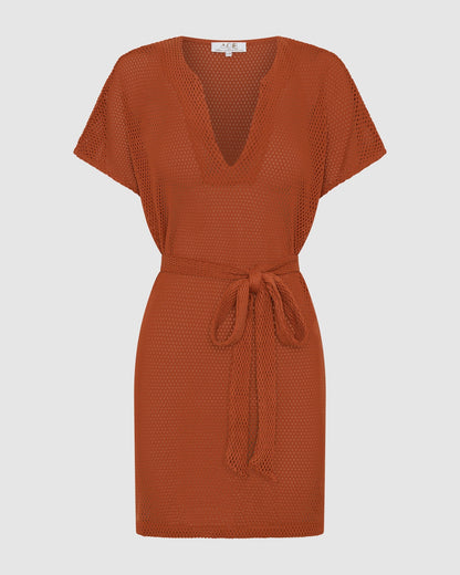 Como Dress - Apricot