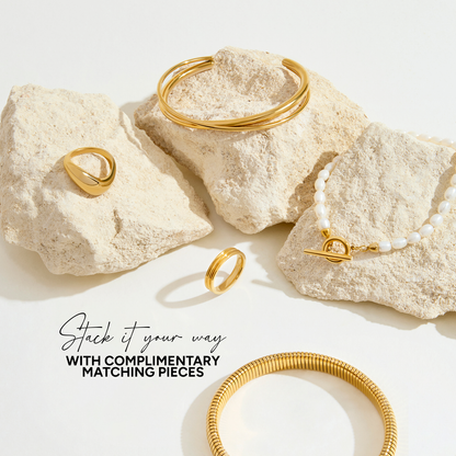 Triple Band Ring (Gold)
