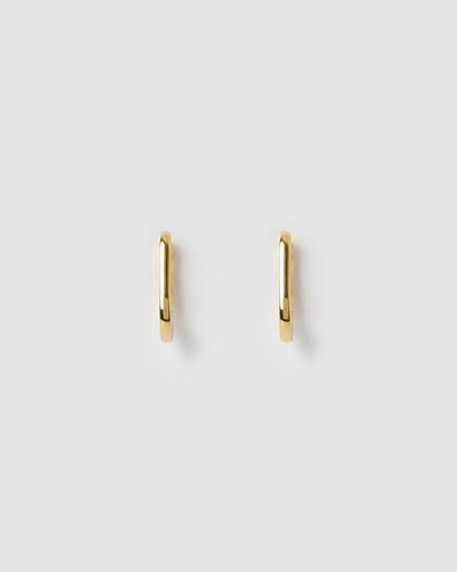 Link-Up Gold Hoop Huggies - Medium