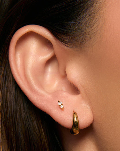 Mischa Flat Back Single Earring