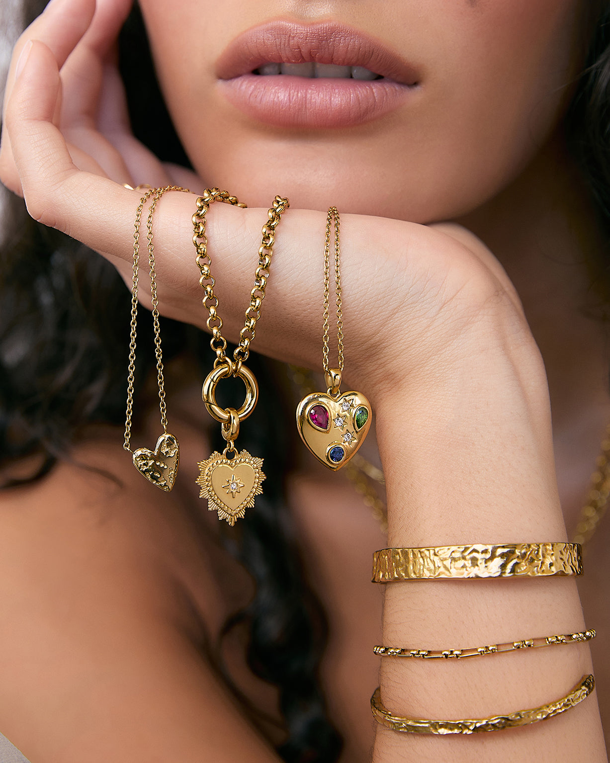 Bisou Heart Necklace