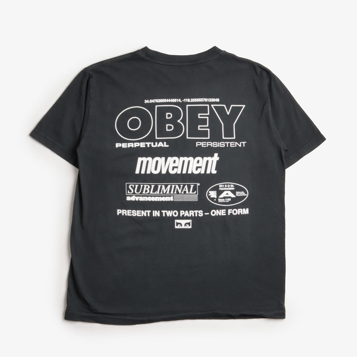 OBEY Persistent Movement T-Shirt