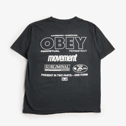 OBEY Persistent Movement T-Shirt