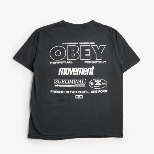 OBEY Persistent Movement T-Shirt