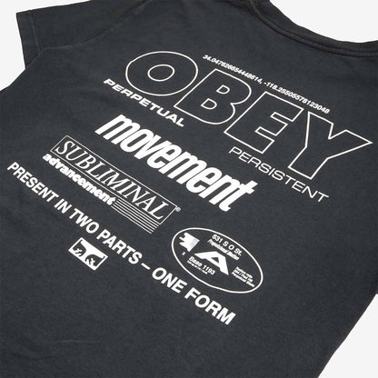 OBEY Persistent Movement T-Shirt