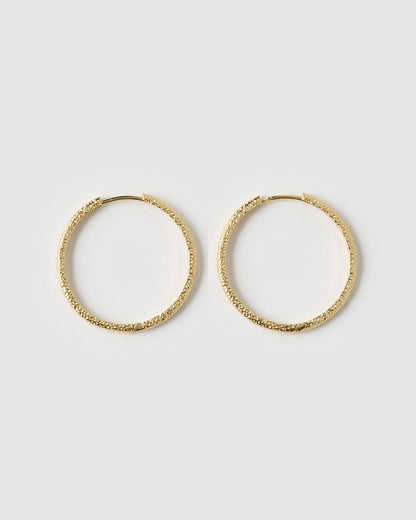 Double Hoop Earring Stack - Gold