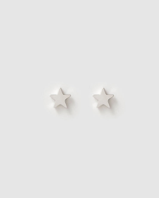 Stardust Silver Stud Earrings