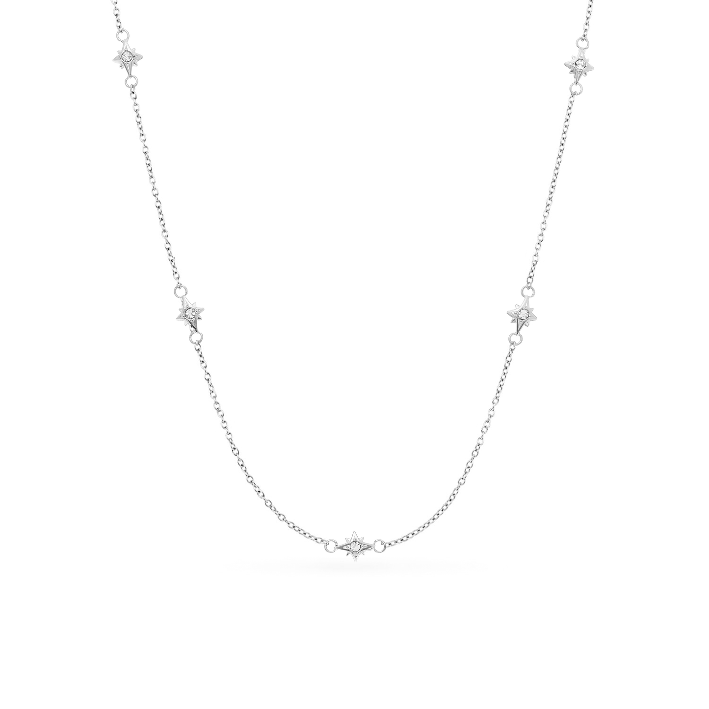 Written In The Stars Locket Necklace (Silver)