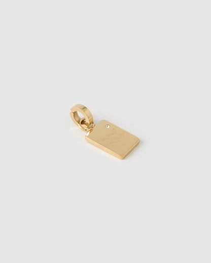 Zodiac Tag Charm